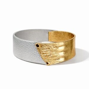 ⚜️ Elegant Gold and Silver Bracelet